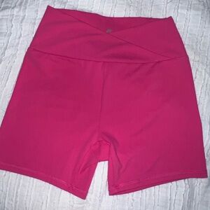 Reebox Pink Biker Shorts